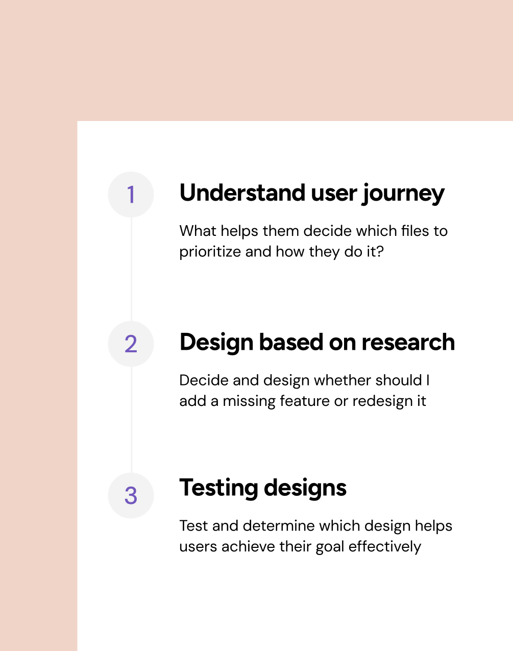 Determine which investigation process helps users prioritize affected files