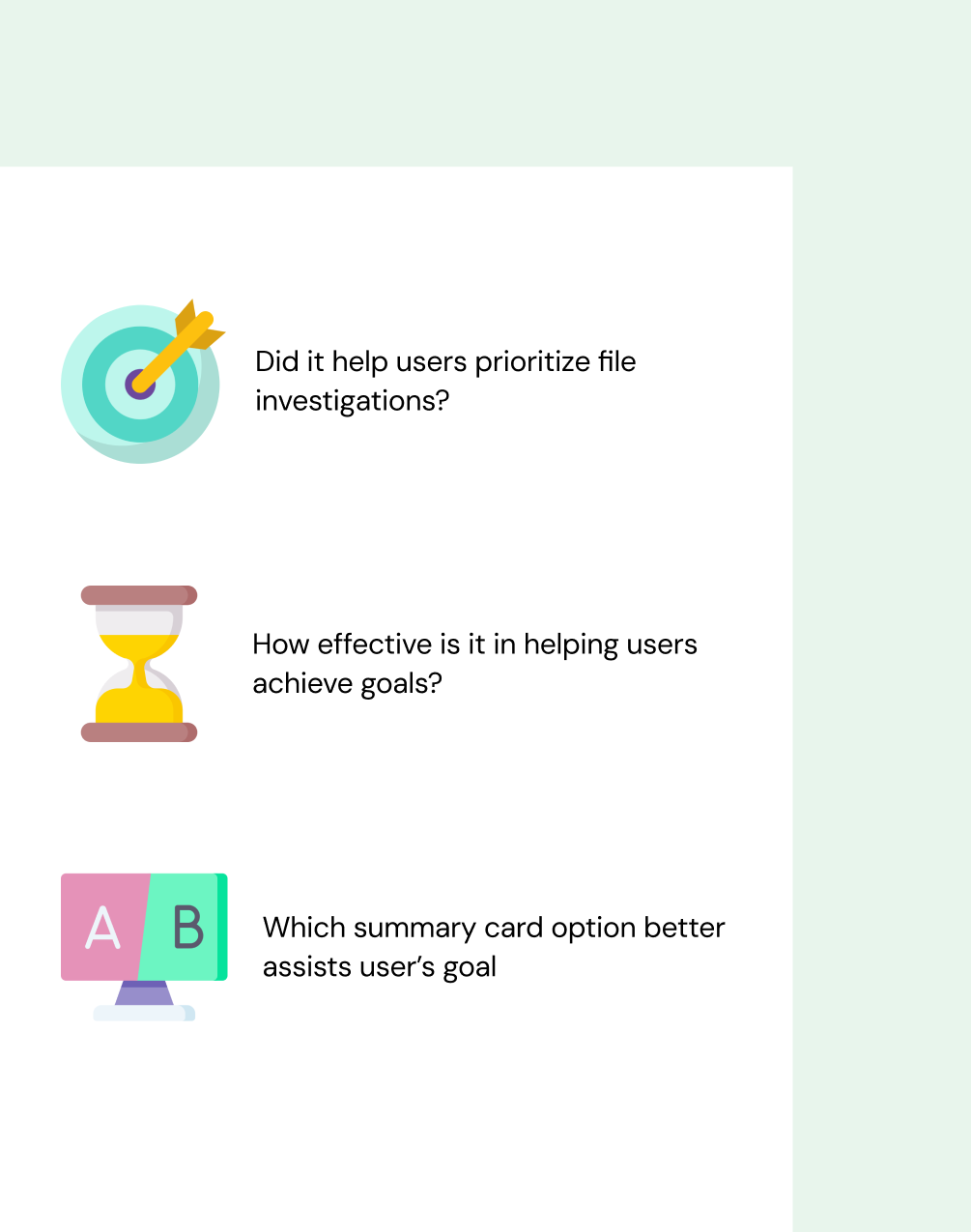 Two designs, one clear winner